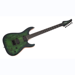 schecter guitare électrique c-6 pro Aqua Burst