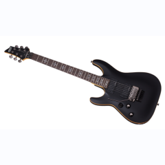 schecter guitare électrique demon-6 fr l Aged Black Satin