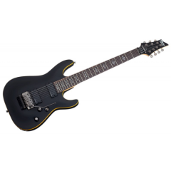 schecter guitare électrique demon-7 fr Aged Black Satin