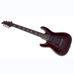 schecter guitare électrique omen extreme-7 l Black Cherry