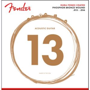 Fender 860M Phosphor Bronze Dura-Tone® Coated 13-56