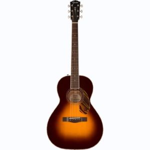 Fender PS-220E Parlor Ovangkol 3-Color Vintage Sunburst