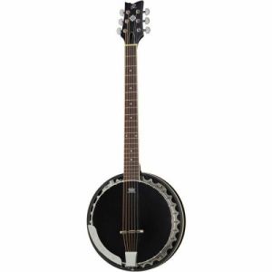 Ortega banjo 6 Cordes  OBJ 3506 Electro Noir