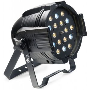 Stagg SLI KINGPAR6Z-0 Projecteur à LED, 18 x 3W