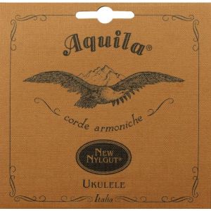 Aquila Jeu de cordes Ukulélé Soprano "Regular G", en Nylgut