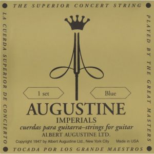 Augustine Jeu de cordes "Imperials Blue" guitare classique
