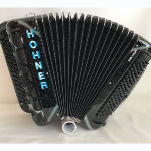 Hohner Fun Light 80 Noir Tag Bleu Clair-Blanc