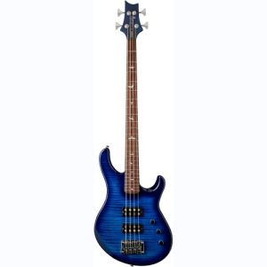 PRS SE Kingfisher Bass Faded Blue Burst