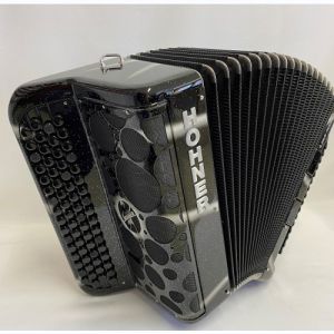 Hohner Fun Musette 96 basses noir tag gris