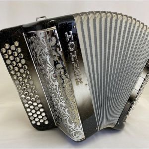 Hohner Fun Musette  96 basses noir dégradé