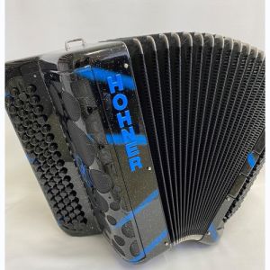 Hohner fun musette 96 noir tag bleu nuit