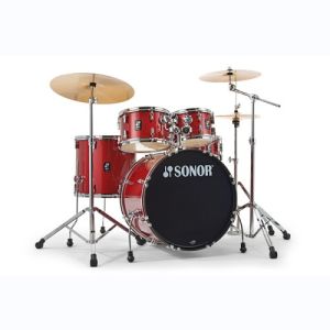 Sonor AQX Stage Cymbal Set Red Moon Sparkle 17356