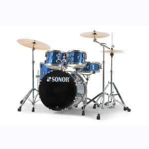 Sonor AQX Studio Cymbal Set Blue Ocean Sparkle 17355