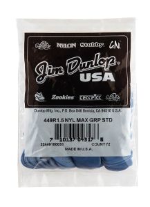 SACHET 72 MEDIATORS DUNLOP MAX-GRIP 150