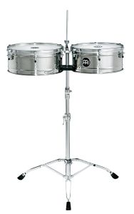 TIMBALES MEINL LUIS CONTE 14-15" ACIER