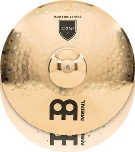 PAIRE CYMBALES MEINL MARCHING ARONA 18"