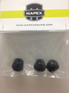 MAPEX PACK DE 3 CAOUTCHOUCS TOM BASSE