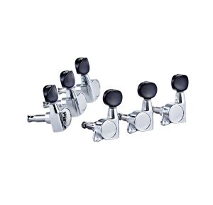  Ortega Jeu Mecaniques  Electrique 3+3 Chrome boutons Noirs