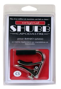 CAPODASTRE SHUBB BANJO MANDOLINE NICKEL