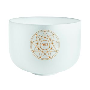 Sonic Energy Singing Bowl Cristal 10"  963 Hz
