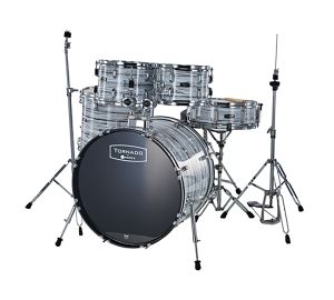 Mapex Tornado Wood Grain White 20''
