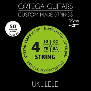  Ortega Jeu Corde Ukulele Soprano UKP-SO
