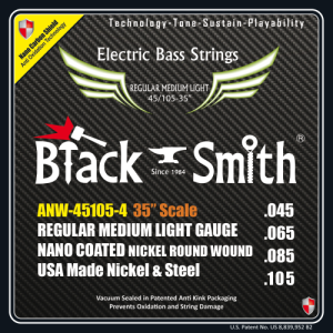 Black Smith Bass Saitenset A-NW45105-435