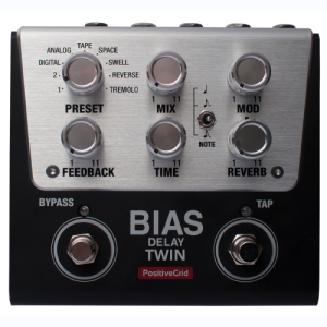 positives Gitter B-DELAY-TWIN Pedal Bias Delay Delay Twin