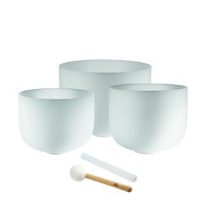 Sonic Energy CSBSETAFD Energy Set Singing Bowl Crystal