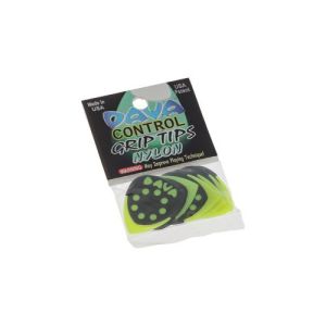 Dava Médiators Grip Tips Nylon sachet de 6 pièces
