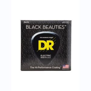 DR Black Beauties Cordes Basse 5 Cordes Medium À Heavy 45-130