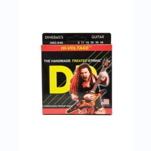 DR Hi-Voltage Dimebag Darrell Cordes Guitare Électrique Light À Medium 9-46