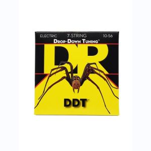 DR Ddt Drop Down Tuning Cordes Guitare Électrique 7 Cordes Medium 10-56