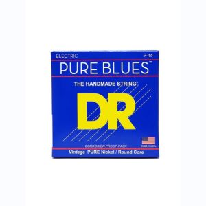 DR Pure Blues Pure Nickel Cordes Guitare Électrique Light À Medium 9-46