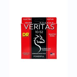 DR Veritas Coated Core Technology Cordes Guitare Électrique Medium À Heavy 10-52