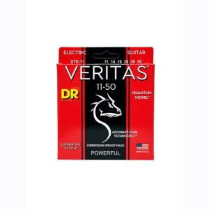 DR Veritas Coated Core Technology Cordes Guitare Électrique Heavy 11-50