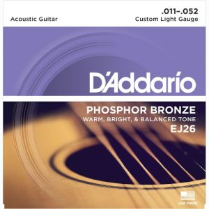 D'Addario EJ26 Custom Light 11-52