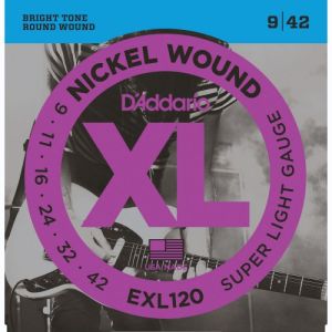 D'Addario EXL120 Super Light 9-42