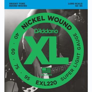 D'Addario EXL220 Super Light 40-95