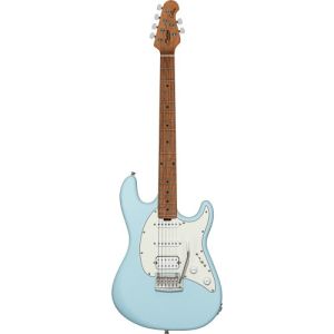 Sterling by Music Man CT50HSS-DBLS-M2 Cutlass Daphne Blue Satin