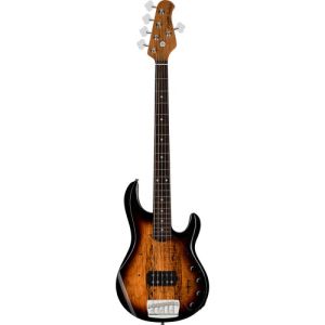 Sterling by Music Man RAY35SM-3TS-R2 Spalted Maple 3 Tons Sunburst