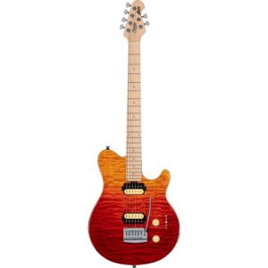 Sterling by Music Man AX3QM-SPR-M1 Spectrum Red