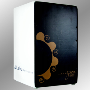 J.Leiva Percussion cajon Zoco 2.0 Black and White