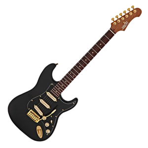 Jet Guitars JS 380 Black Gold