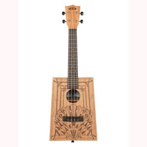 Kala Cigar Box Art Deco Concert livrée avec housse