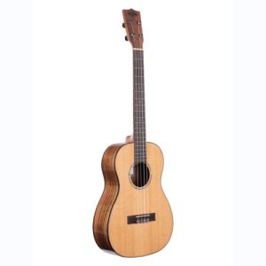Kala Solid Cedar Top Acacia, Bariton, livré avec housse