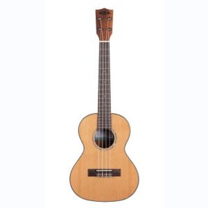 Kala Solid Cedar Top Acacia, Tenor, livré avec housse