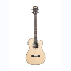 Kala Solid Spruce Top-Ebony, Bariton Cutaway