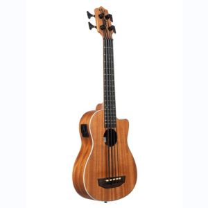 Kala Scout Mahogany U-Bass, Cutaway, livré avec housse
