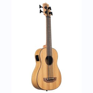 Kala Zebrawood U-Bass, livré avec housse